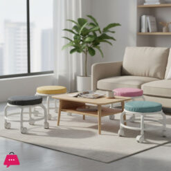 Round Seat Stool, Universal Mini Stool For Kids, Household Small Sofa Stool