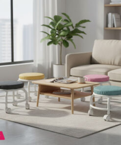 Round Seat Stool, Universal Mini Stool For Kids, Household Small Sofa Stool