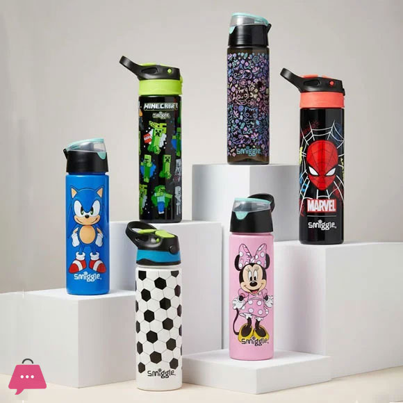 Smiggle Kids Water Bottle 650Ml
