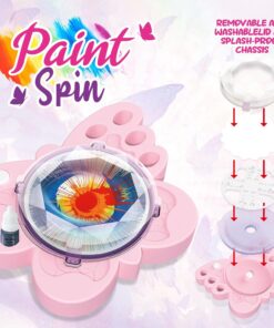 Paint Spin Art Machine Kit For Girls &Amp; Boys, Arts &Amp; Crafts For Kids 17 Paint Spin Art Machine Kit For Girls &Amp; Boys, Arts &Amp; Crafts For Kids - Image 2