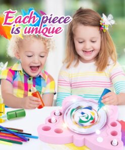 Paint Spin Art Machine Kit For Girls &Amp; Boys, Arts &Amp; Crafts For Kids 19 Paint Spin Art Machine Kit For Girls &Amp; Boys, Arts &Amp; Crafts For Kids - Image 4