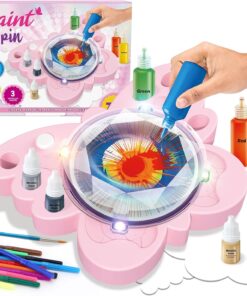 Paint Spin Art Machine Kit for Girls & Boys, Arts & Crafts for Kids