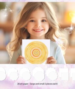 Paint Spin Art Machine Kit For Girls &Amp; Boys, Arts &Amp; Crafts For Kids 20 Paint Spin Art Machine Kit For Girls &Amp; Boys, Arts &Amp; Crafts For Kids - Image 5