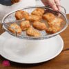 Frying Tray, Crispy, Oil Draining Deep Frying Basket