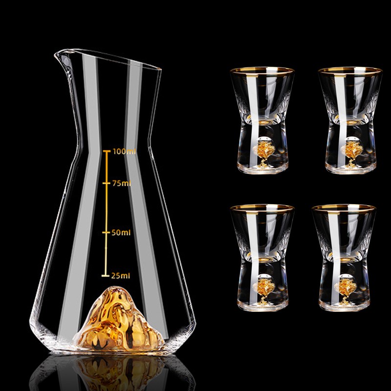 golden-mountain-crystal-liquor-shot-glass-decanter