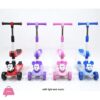 3D Mickey Mouse Flasing Wheel 2 In 1 Foldable Scooter - Sc-6010 18 3D Mickey Mouse Flasing Wheel 2 In 1 Foldable Scooter - Sc-6010