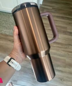 40Oz Protour Mesa Rose Polished Rose Gold H2.0 Tumbler Quencher Limited - Image 3