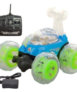 Remote Control Stunt Cars Toy Rechargeable 360 Rotate Twister Radio Control Invincible – Assorted - 3048-13