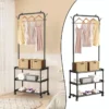 Floor Hanger For Clothes, Shoe Rack Bedroom Organizer 10 Floor Hanger For Clothes, Shoe Rack Bedroom Organizer