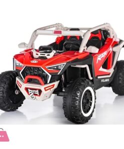 Battery Powered Utv Similar To Polaris 24V Full Leather Rubber For Kids