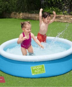 Bestway Fast Set Inflatable Ground Pool - 5 x 1.2 Feet - Age 3+ - 57241