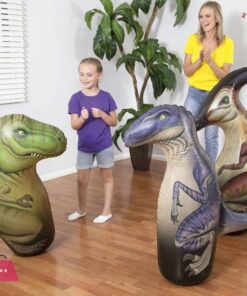 Bestway Inflatable Punching Bag Boxing Dinosaur Bags 3D Children Games Sport Toys for Boys Girls 5+ - 52287