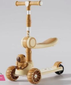 Capybara Scooter for Kid Scooty Foldable Adjustable Height With Music Light - SC-6011