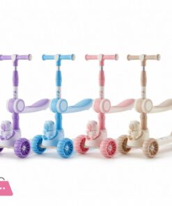 Capybara Scooter For Kid Scooty Foldable Adjustable Height With Music Light - Sc-6011 21 Capybara Scooter For Kid Scooty Foldable Adjustable Height With Music Light - Sc-6011 - Image 2