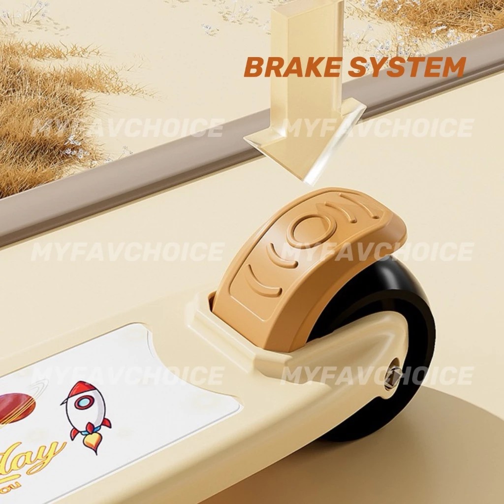 Capybara Scooter For Kid Scooty Foldable Adjustable Height With Music Light - Sc-6011 28 Capybara-Scooter-For-Kid-Scooty-Foldable-Adjustable-Height-With-Music-Light