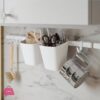 Ikea Sunnersta Rail With 4 Hooks And 2 Containers, White 22 Ikea Sunnersta Rail With 4 Hooks And 2 Containers, White