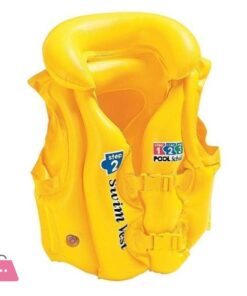 Intex Deluxe Pool School Swim Vest Buoyancy Jacket, For Age 3-6 years - 58660