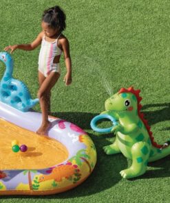 Intex Dino Park Inflatable Water Play Center With Slide And Sprayer - 56139 11 Intex Dino Park Inflatable Water Play Center With Slide And Sprayer - 56139 - Image 2