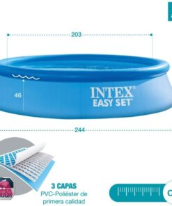 Intex Easy Set Pool With Filter Pump 8 X 2 Feet - 28108 - Image 4