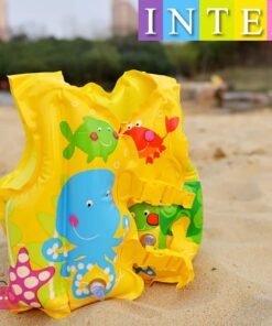 Intex Fun Fish Child Swim Vest Inflatable Kids Life Jacket Age 3-5 - 59661