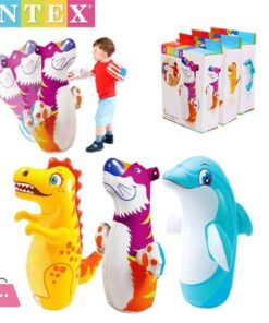 Intex Inflatable Air Up 3D Bop Bag 38 inch x 17.5 inch - Age 2+ - 44669