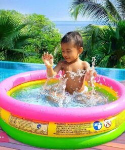 Intex Inflatable Baby Swimming Pool - 2.8 Feet x 10 Inch - Age 1+ - 58924