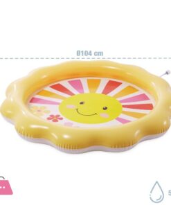 Intex Inflatable Children'S Circular Swimming Pool Flower Design 104X13 Cm - 56126 - Image 3