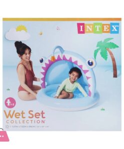 Intex Inflatable Children’s Fish Pool With Sun Canopy 127X102X86 Cm - 58419 - Image 6