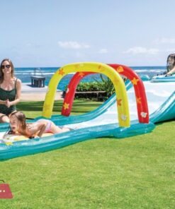 Intex Inflatable Surfing Fun Slide With Two Inflatable Surf Riders 18.5 Feet - 56167 28 Intex Inflatable Surfing Fun Slide With Two Inflatable Surf Riders 18.5 Feet - 56167 - Image 5