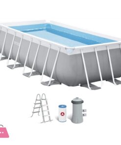 Intex Prism Frame Pool Rectangular With Filter Pump &Amp; Ladder 13Ft X 6.5Ft X 39Inch - 26788 11 Intex Prism Frame Pool Rectangular With Filter Pump &Amp; Ladder 13Ft X 6.5Ft X 39Inch - 26788 - Image 2