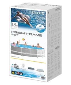 Intex Prism Frame Pool With Water Filter Pump 18Feet X 48 Inch - 26732 21 Intex Prism Frame Pool With Water Filter Pump 18Feet X 48 Inch - 26732 - Image 2