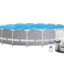 Intex Prism Frame Pool With Water Filter Pump 18Feet X 48 Inch - 26732 22 Intex Prism Frame Pool With Water Filter Pump 18Feet X 48 Inch - 26732 - Image 3