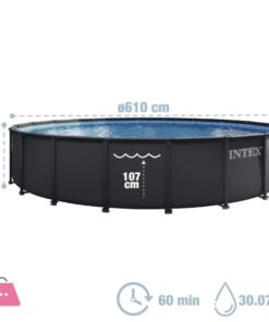 Intex Round Ultra Xtr Frame Pool Set - 20Ft X 48Inch - 26334 - Image 3