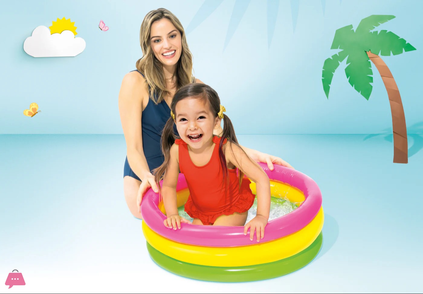intex-sunset-glow-baby-swimming-pool---2-feet-x-8-inch---age-0-2---57107