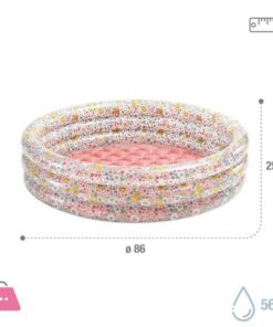 Intex Sweet Blossom Flower Pool With Padded Floor- 34 X 10 Inch - 58427 12 Intex Sweet Blossom Flower Pool With Padded Floor- 34 X 10 Inch - 58427 - Image 4