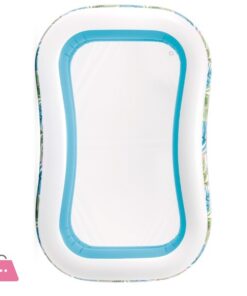 Intex Tropical Inflatable Pool With Leaf Print And Drain Plug - 57177 13 Intex Tropical Inflatable Pool With Leaf Print And Drain Plug - 57177 - Image 6