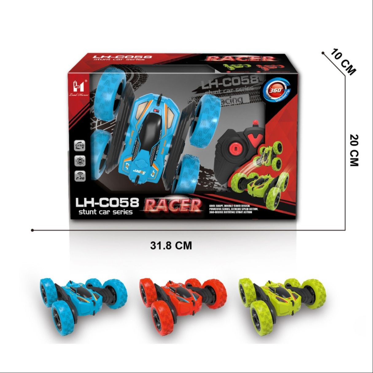 R/C Vehicle Twister Stunt Car - Lh-C058 12 R-C-Vehicle-Twister-Stunt-Car---Lh-C058