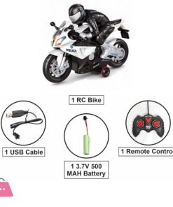 Sports Bike Remote Control Rechargeable R/C 1:20 Bike With Light And Music - 565-R4 33 Sports Bike Remote Control Rechargeable R/C 1:20 Bike With Light And Music - 565-R4 - Image 7