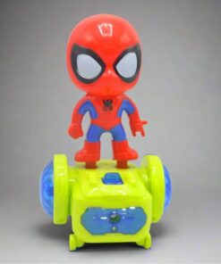 Spider Man Balance Car Spray 3D Lights Rotated Dancing Figure With Sound Effects For Children 17 Spider Man Balance Car Spray 3D Lights Rotated Dancing Figure With Sound Effects For Children - Image 4