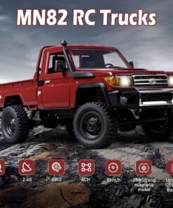 2.4Ghz Toyota Land Cruiser Licensed Rc Truck: 1:12 Scale 4X4 13 2.4Ghz Toyota Land Cruiser Licensed Rc Truck: 1:12 Scale 4X4 - Image 3