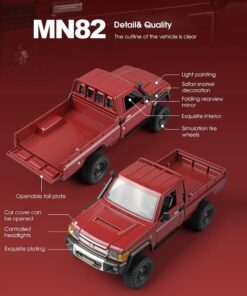 2.4Ghz Toyota Land Cruiser Licensed Rc Truck: 1:12 Scale 4X4 17 2.4Ghz Toyota Land Cruiser Licensed Rc Truck: 1:12 Scale 4X4 - Image 7