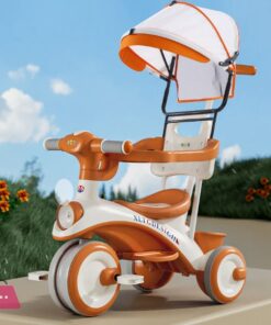 3-Wheel Music Tricycle For Kids Baby Pedal Trike With 4-In-1 Function Made Of Durable Plastic 28 3-Wheel Music Tricycle For Kids Baby Pedal Trike With 4-In-1 Function Made Of Durable Plastic - Image 4