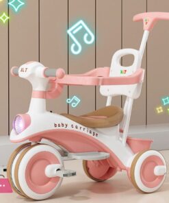 3-Wheel Music Tricycle For Kids Baby Pedal Trike With 4-In-1 Function Made Of Durable Plastic 29 3-Wheel Music Tricycle For Kids Baby Pedal Trike With 4-In-1 Function Made Of Durable Plastic - Image 5
