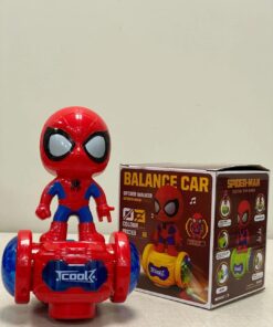 Spider Man Balance Car Spray 3D Lights Rotated Dancing Figure With Sound Effects For Children 16 Spider Man Balance Car Spray 3D Lights Rotated Dancing Figure With Sound Effects For Children - Image 3