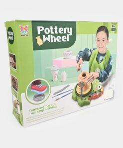 Kids Pottery Wheel Creative Play Set
