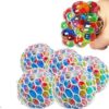 Mesh Squishy Balls Stress Relief Squeeze Grape Balls Slime Stress Ball Anti Stress Toys 2 Mesh Squishy Balls Stress Relief Squeeze Grape Balls Slime Stress Ball Anti Stress Toys