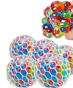 Mesh Squishy Balls Stress Relief Squeeze Grape Balls Slime Stress Ball Anti Stress Toys