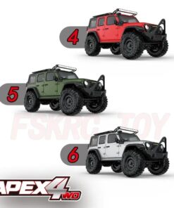 Apex4 1:16 Scale Remote Control Model Metal 4Wd Off-Road Climbing Car Toy For Boys - Image 3