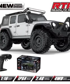 APEX4 1:16 Scale Remote Control Model Metal 4WD Off-Road Climbing Car Toy for Boys