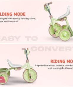 Baby Tricycle For Kids 2-5 Years Foldable Kids Cycle With Light And Music 18 Baby Tricycle For Kids 2-5 Years Foldable Kids Cycle With Light And Music - Image 6